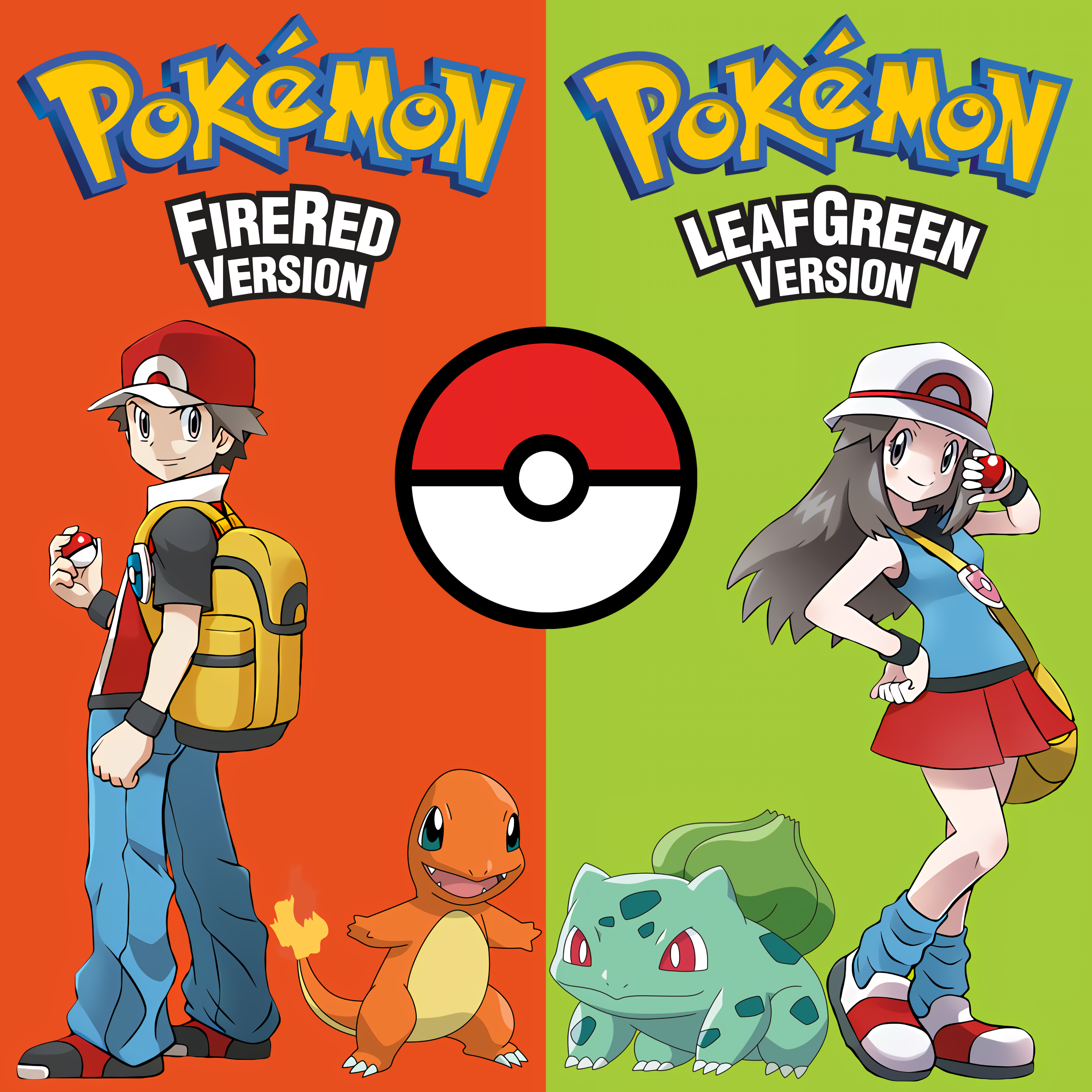 Pokemon fire red & leaf good green